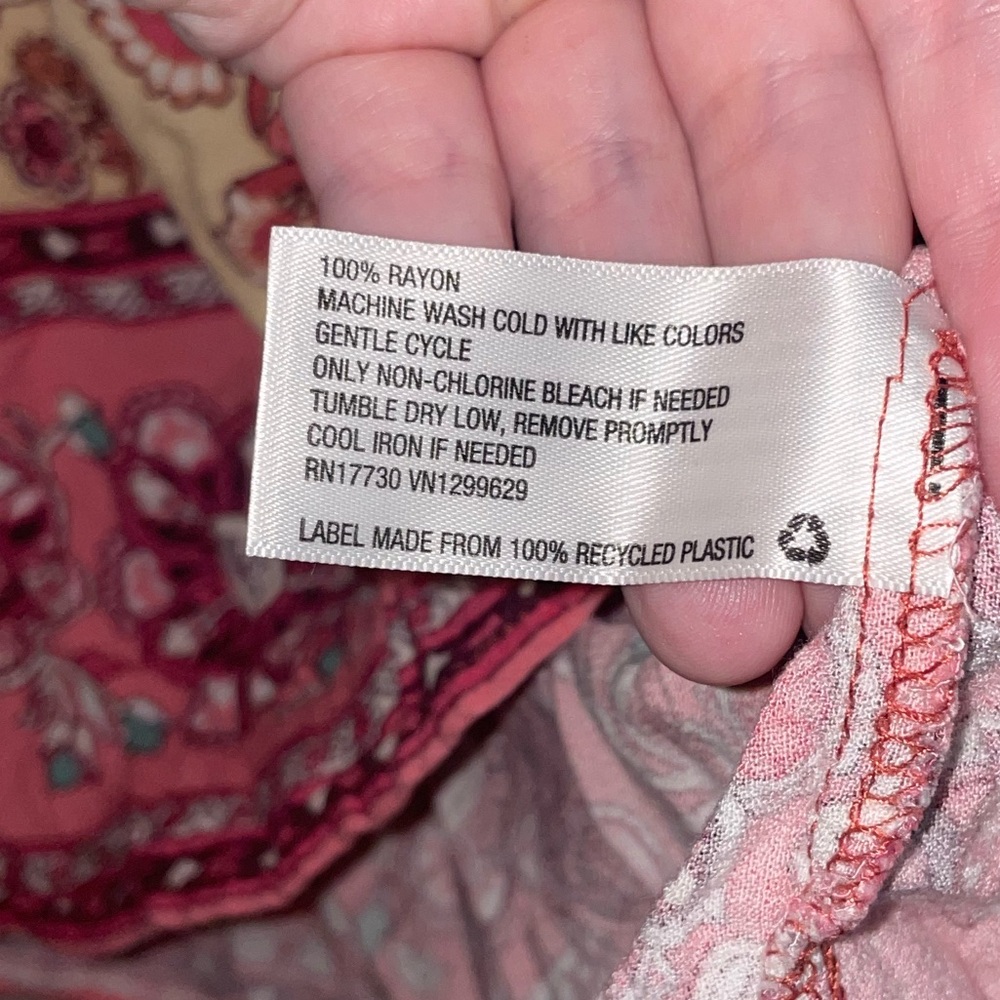 KNOX ROSE BABYDOLL VNECK TOP - Picture 6 of 9